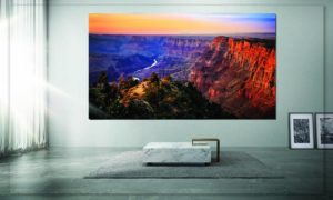 $ 1.7 million for a Samsung TV. The Wall models go on sale