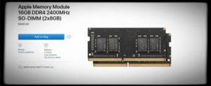 Apple still sells RAM for its space-marking PCs