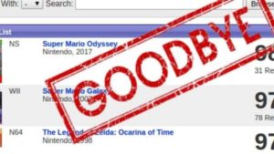 GameRanking lost the Metacritic war. 20-year portal close