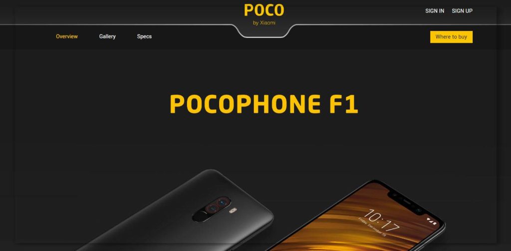 PocoPhone followed in the footsteps of Redmi