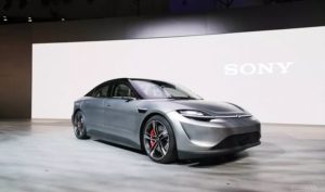 Sony surprised by the announcement of the first electric car Vision-S