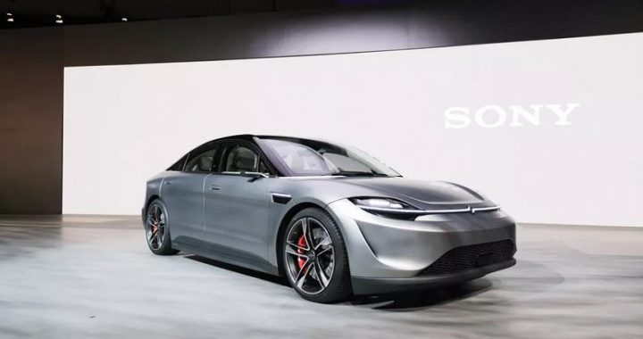 Sony surprised by the announcement of the first electric car Vision-S