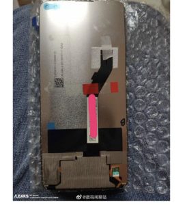 The first Live screen photos for Xiaomi Mi 10 from two sides