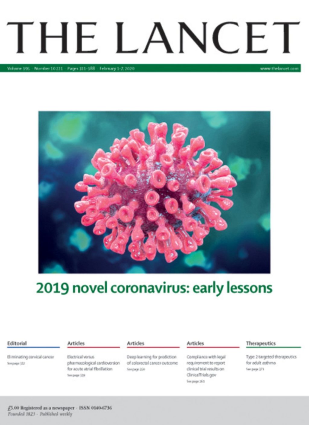 "The Lancet" Announces New Color Pictures of Coronavirus Task Boot