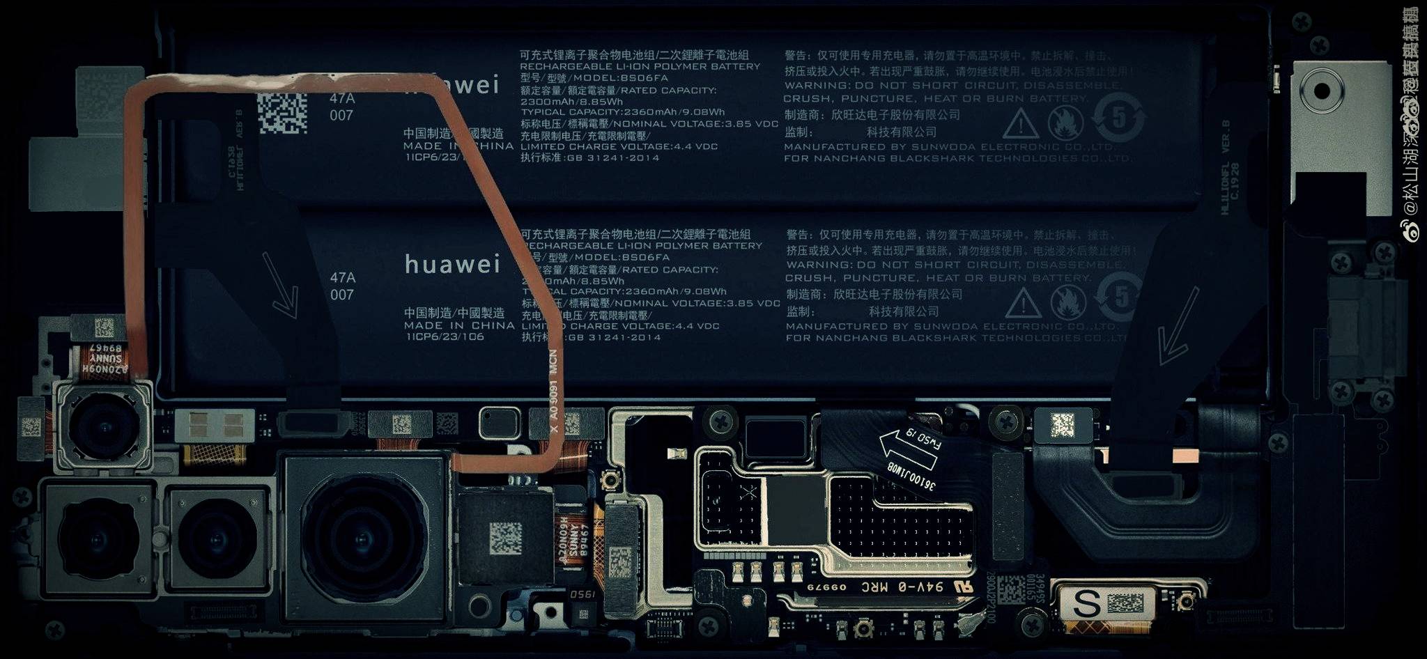 The first photo inside the Huawei P40 shows amazing facts.