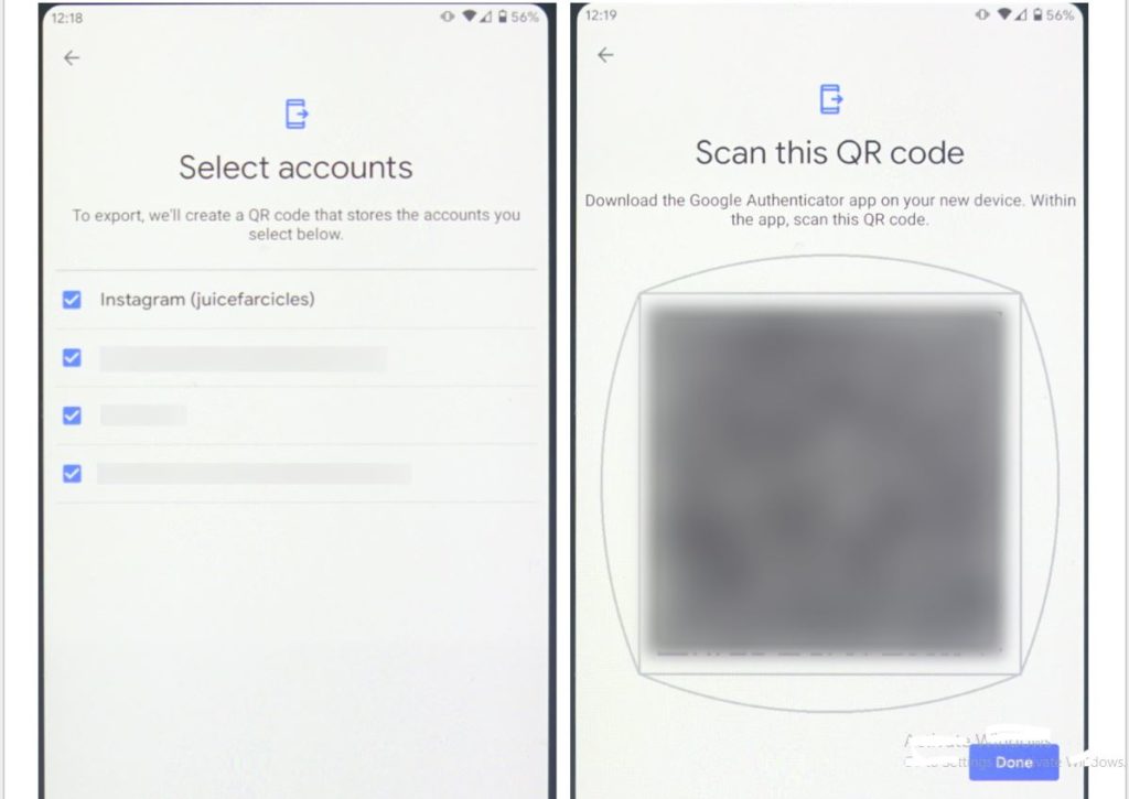 Google Authenticator update brings new design and transfer account