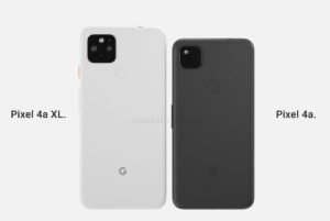 Google Pixel 4a XL selected image appeared