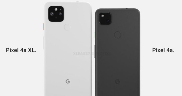 Google Pixel 4a XL selected image appeared
