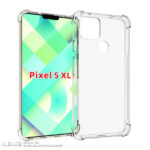 Google Pixel 5 XL first shown in a transparent case