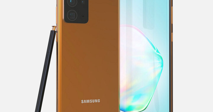 Samsung Galaxy Note 20 Ultra 5G on high-quality renderings and in the video