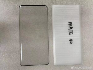 Huawei Mate 40 screen protector leaked: Also have a waterfall display