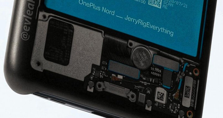The first inside images OnePlus Nord showing rare camera internal