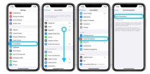 iOS 14 "Sound Recognition" function test: