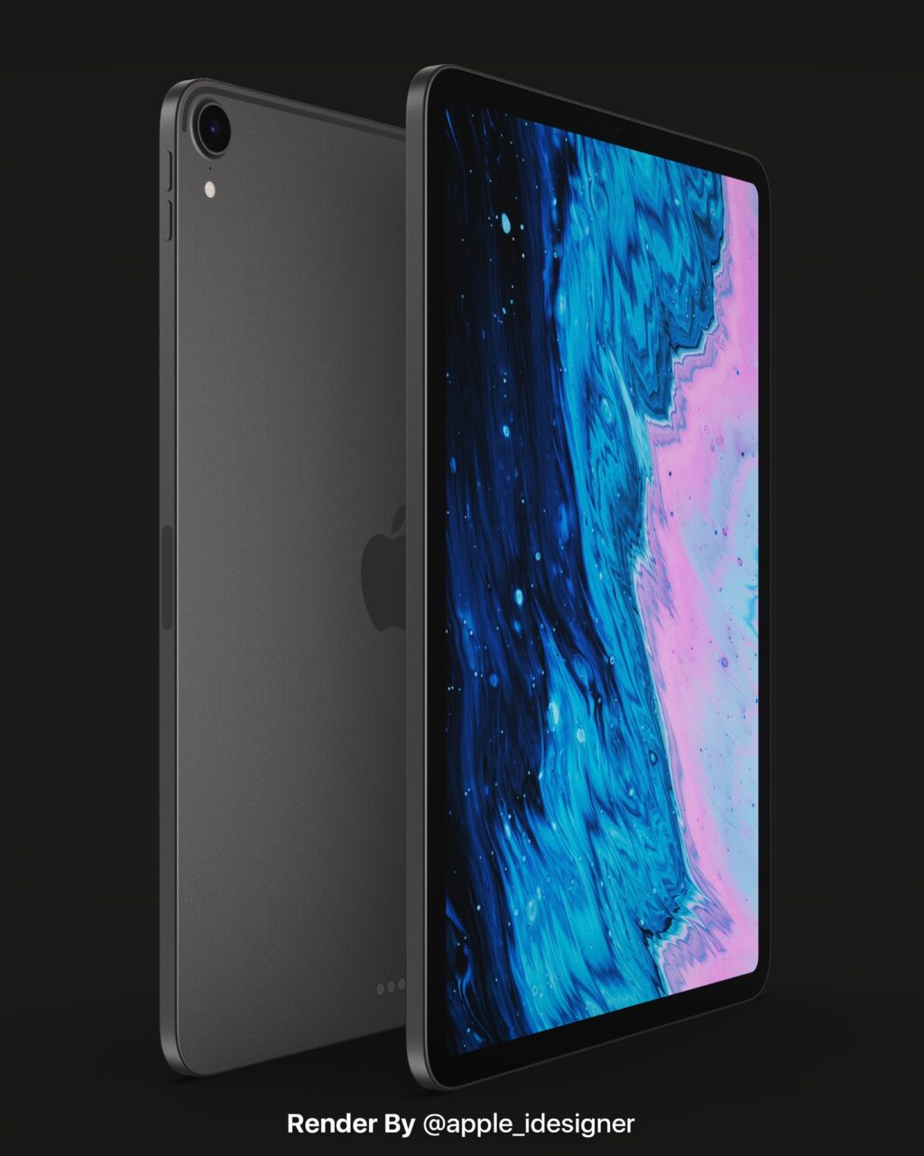iPad Air 4 renders Leaked with Fullscreen design uses USBC interface