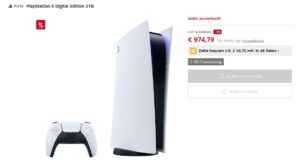 Playstation 5: First dealer lists PS5 Digital Edition with 2 TB SSD