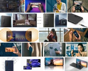 Mega leaked Sony Xperia 5 II marketing images show camera, audio and gaming focus