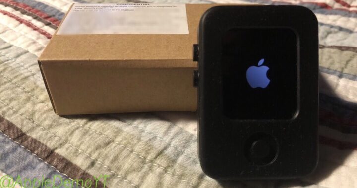 Unique Apple Watch prototype disguised as iPod nano